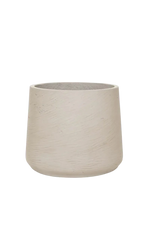 Blumentopf - Talco, 31x29cm, Pflanzkübel von aplanta, in Beige