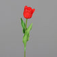Künstliche Tulpe - Merry, 60 cm, Kunstblume von aplanta, Real Touch, in Rot, für drinnen & draußen