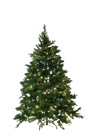 Árbol de Navidad artificial - David | 180 cm, con luces LED