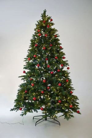 Árbol de Navidad artificial - David | 270 cm, con luces LED