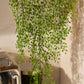 Künstlicher Hänge-Jasmin - Levin, 80 cm, Kunstpflanze von aplanta, Steckpflanze, in Natur, für drinnen