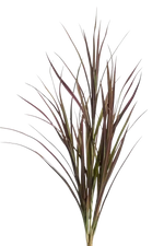 Künstliches Gras - Merle, 90 cm, Kunstpflanze von aplanta, UV-beständig, in Rot, für draußen