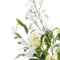 Künstlicher Blumenstrauß - Edda, 105 cm, Kunstblume von aplanta, handgebunden, in Natur, für drinnen