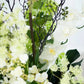Künstlicher Blumenstrauß - Edda, 105 cm, Kunstblume von aplanta, handgebunden, in Natur, für drinnen