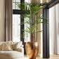 Künstliche Areca Palme - Isaiah, 270 cm, Kunstbaum von aplanta, im schwarzen Topf, in Natur, für drinnen