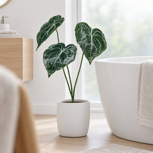 Anthurium artificial, planta plug, 62cm