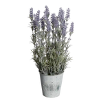 Künstlicher Lavendel - Darbas, 45 cm, Kunstpflanze von aplanta, in Lila, für drinnen