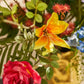 Künstlicher Blumenstrauß - Ophelia, 67 cm, Kunstblume von aplanta, handgebunden, in Natur, für drinnen