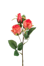 Künstliche Rose - Yafet | 44 cm, Steckpflanze