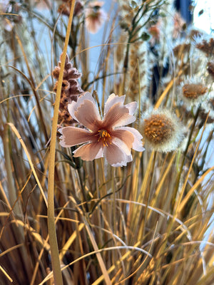 Flores artificiales de prado - Ambre | 40 cm
