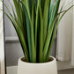 Künstliches Gras - Alaric, 90 cm, Kunstpflanze von aplanta, in Grün, für drinnen