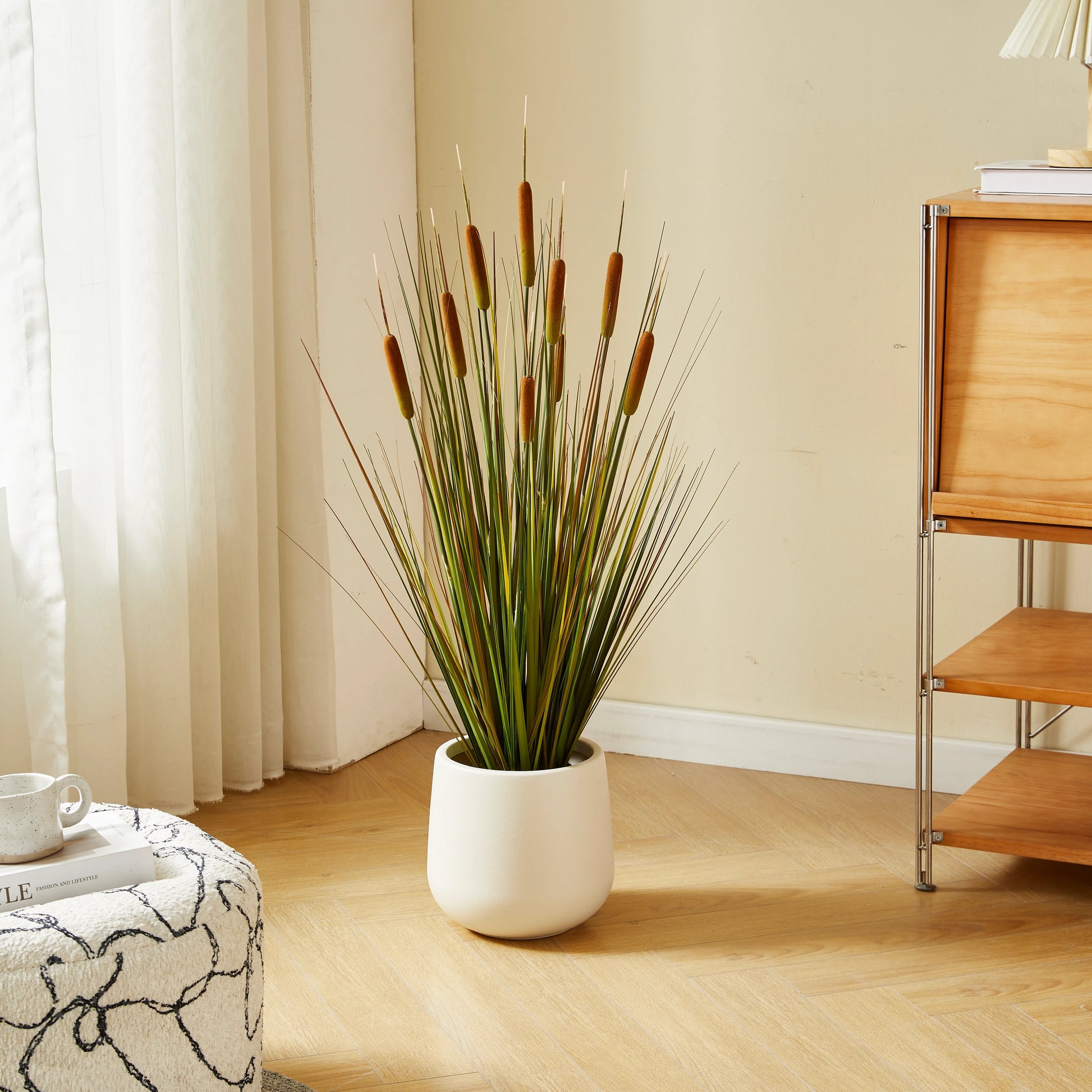 Künstlicher Rohrkolben – Emeric | 90 cm