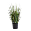Künstliches Gras - Selwyn, 60 cm, Kunstpflanze von aplanta, in Grün, für drinnen