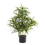 Künstliche Dracaena Reflexa - Orielle, 70 cm, Kunstpflanze von aplanta, inkl. Startertopf, in Grün, für drinnen