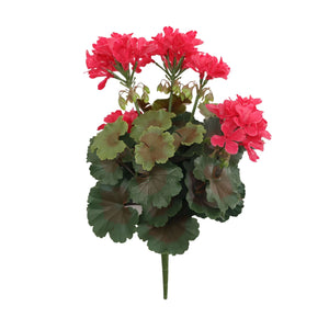 Künstliche Geranie - Perla I 40 cm fuchsia