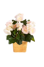 Künstliche Begonie - Steckpflanze - Tim | 20 cm