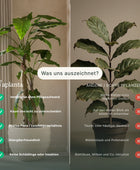 Monstera artificial - Thore | 160 cm