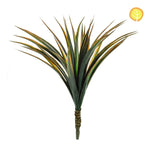 Künstliche Yucca - Bärbel, 50 cm, Kunstbaum von aplanta, UV-beständig, in Rot, für draußen