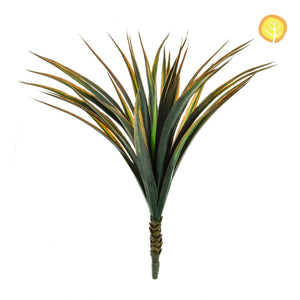 Künstliche Yucca - Bärbel, 50 cm, Kunstbaum von aplanta, UV-beständig, in Rot, für draußen