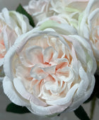 Ramo de rosas con 10 cabezas - Artemisia | 45 cm