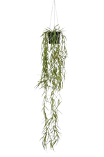 Künstliche Hänge-Hoya - Kurt, 80 cm, Kunstpflanze von aplanta, in Grün, für drinnen