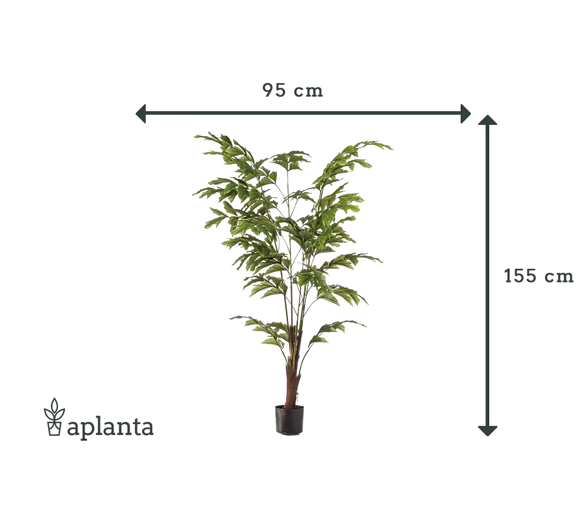 Palmera artificial cola de pez - Nayla | 155 cm