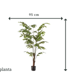 Palmera artificial cola de pez - Nayla | 155 cm