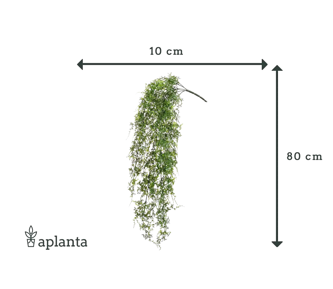 Helecho artificial colgante - Katharina | 80 cm, plug plant
