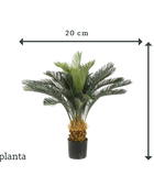 Helecho de palma artificial - Karlotta | 90 cm
