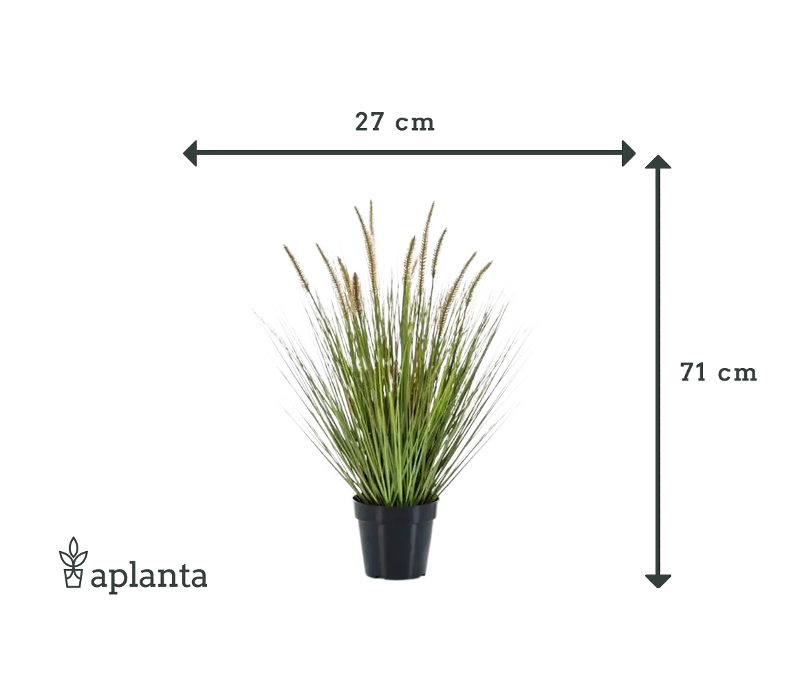 Lámpara artificial limpiador hierba - Paulin | 71 cm